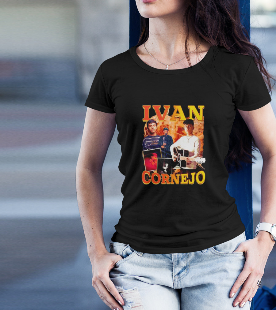 Ivan Cornejo Vintage Music Collage T-Shirt
