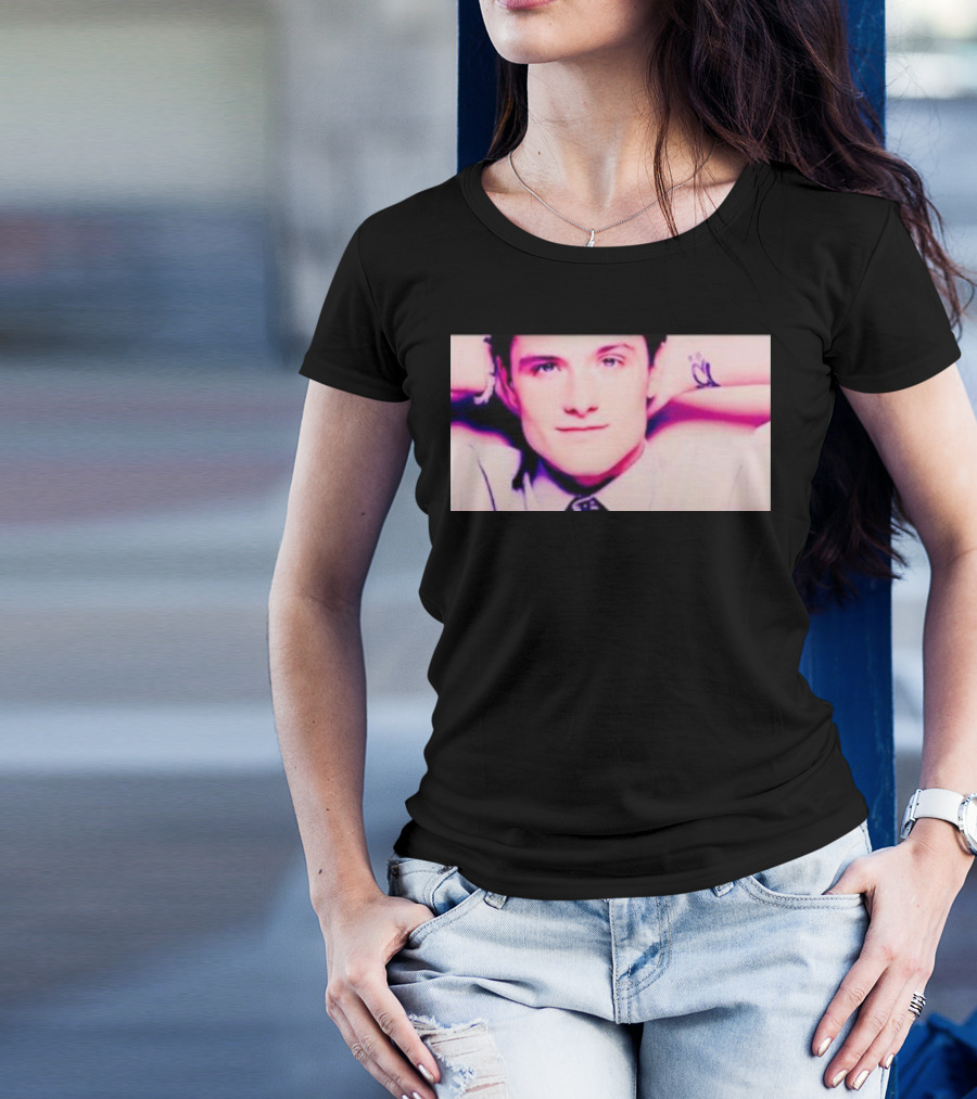 Josh Hutcherson Whistle Iconic Pose T-Shirt