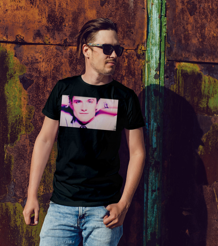 Josh Hutcherson Whistle Iconic Pose T-Shirt