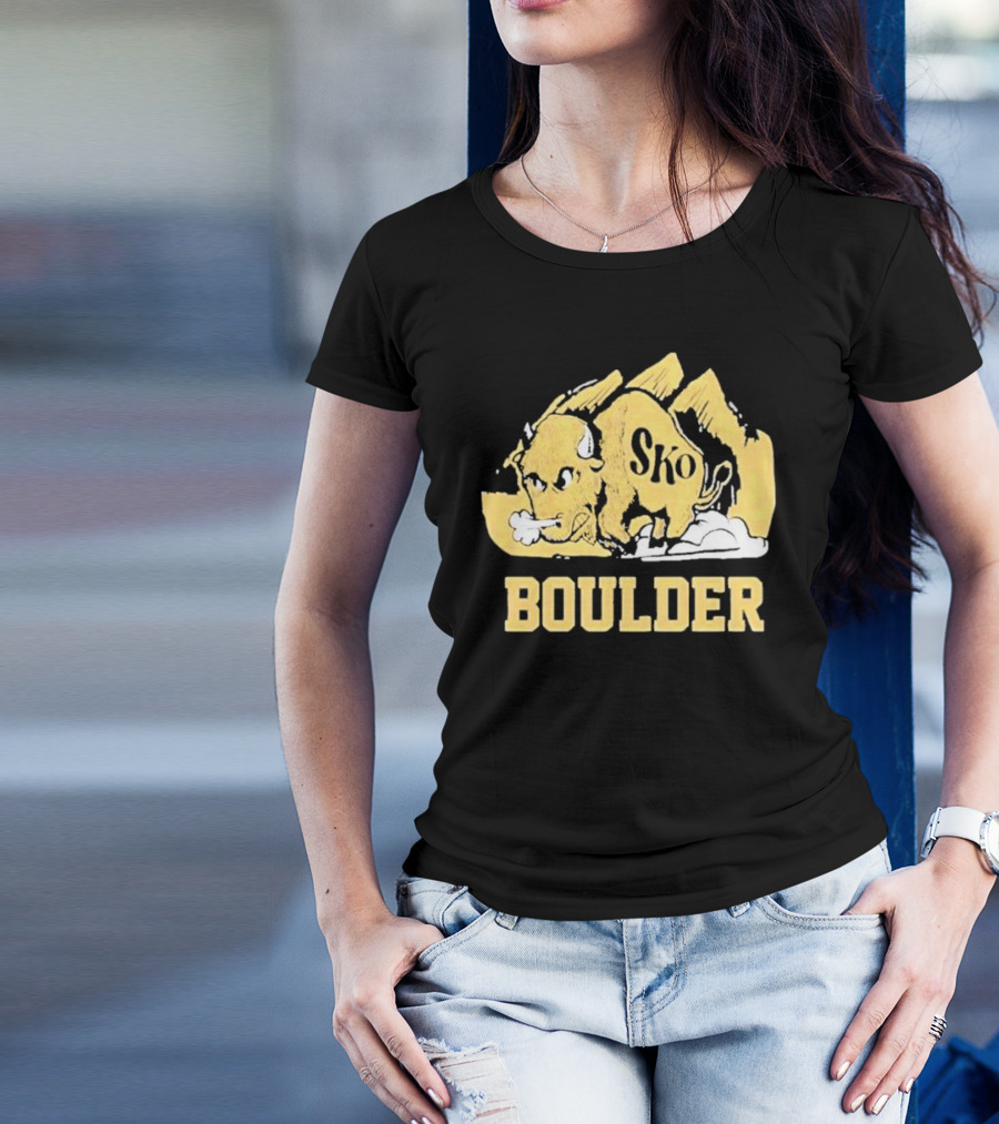Vintage Sko Boulder Golden Buffalo T-Shirt