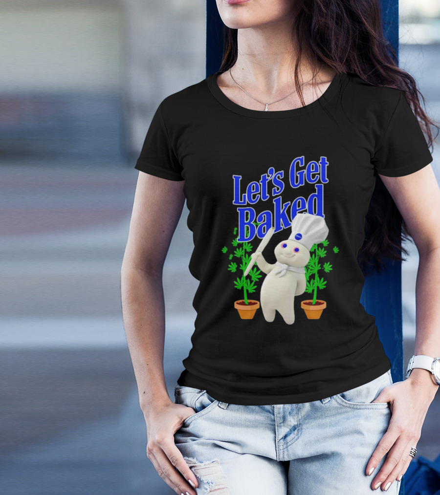 Let's Get Baked Weed Chef Doughboy T-Shirt