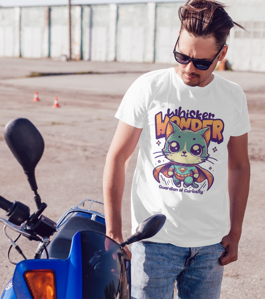 Whisker Wonder Guardian Of Curiosity T-Shirt