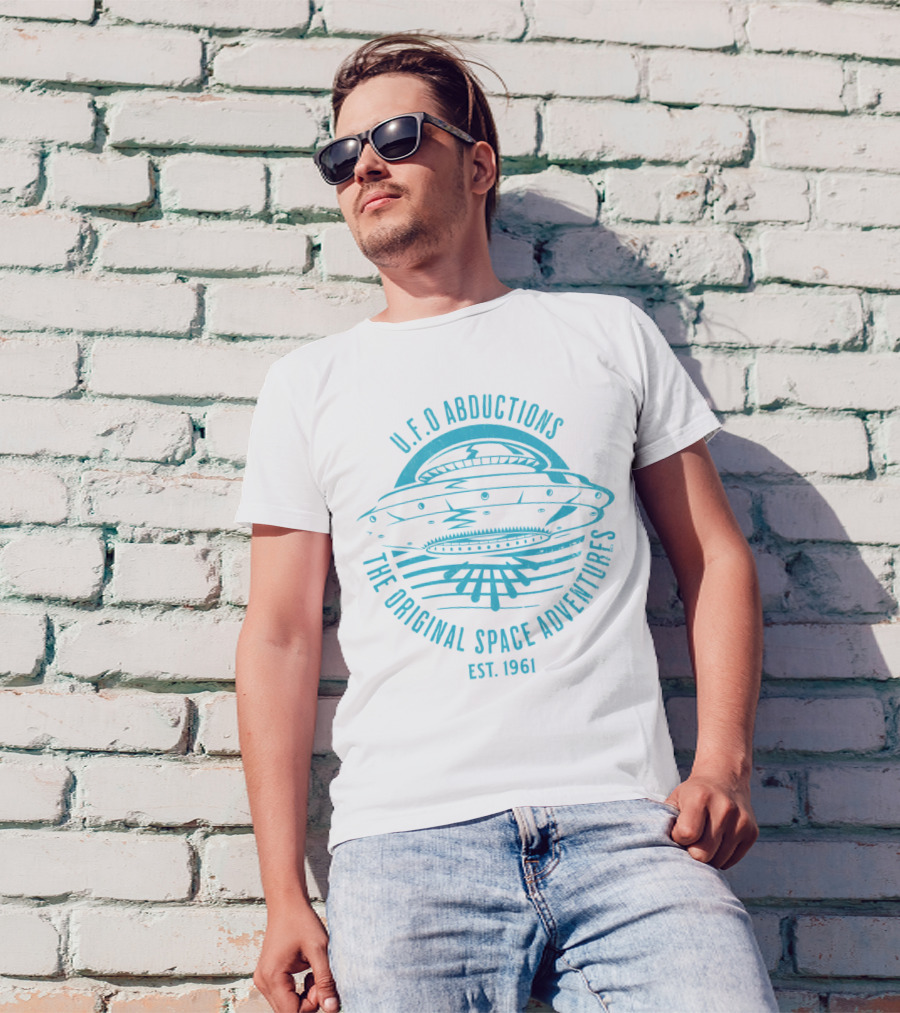 U.F.O Abductions The Original Space Adventures Est. 1961 T-Shirt