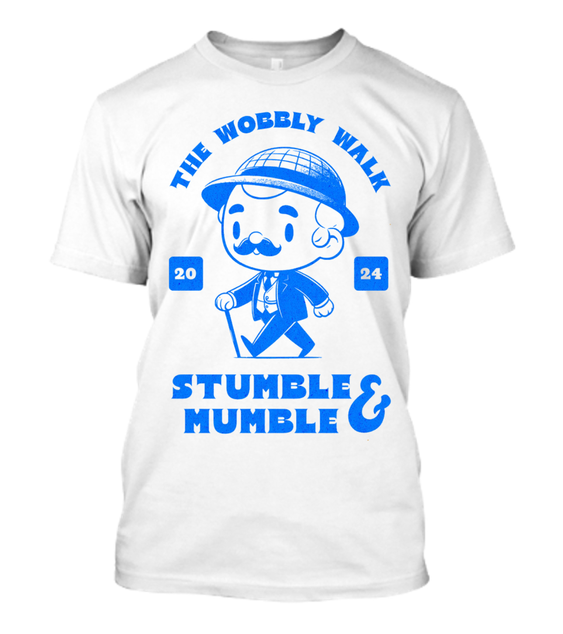 The Wobbly Walk 2024 Stumble And Mumble T-Shirt