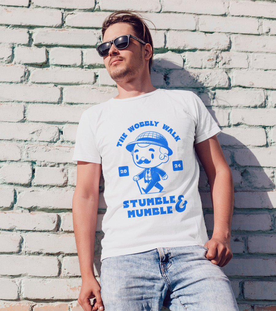 The Wobbly Walk 2024 Stumble And Mumble T-Shirt