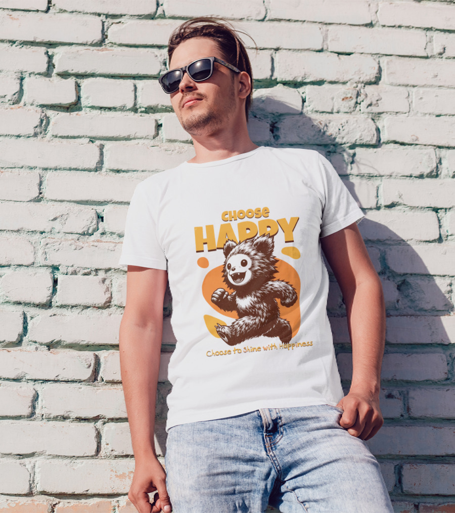 Choose Happy Choose To Shine With Happiness T-Shirt
