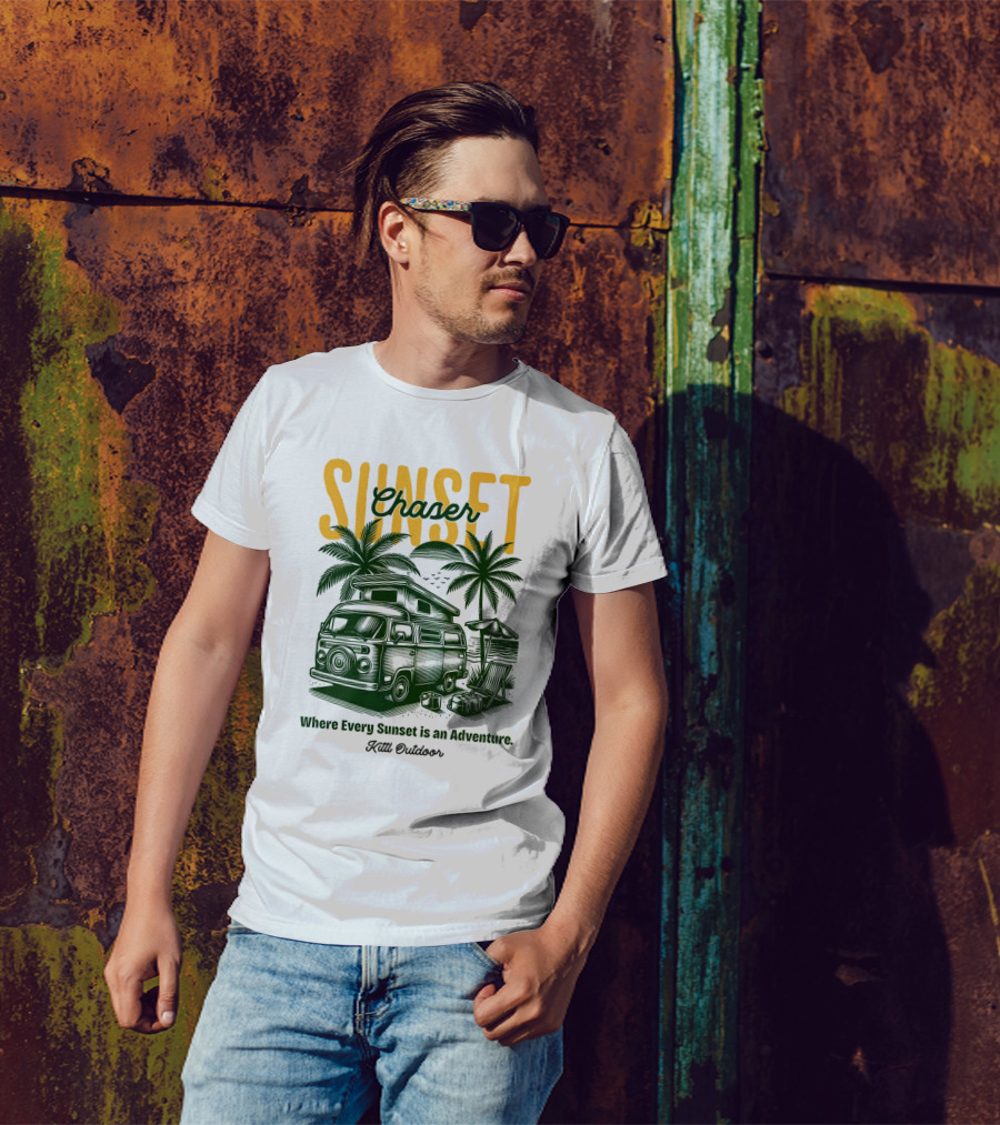 Sunset Chaser Where Every Sunset Is An Adventure Kittl Outdoor T-Shirt