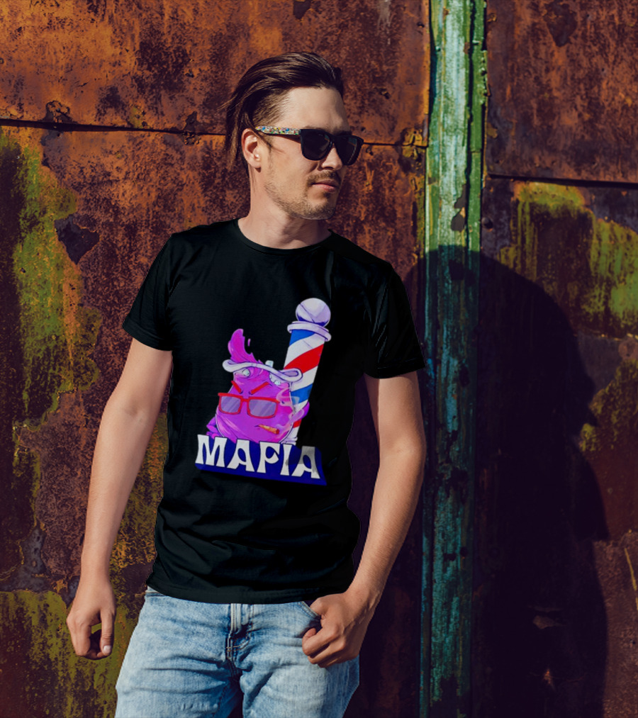 Mafia Purple Barber Pole Cool Aid Playoff Pack T-Shirt