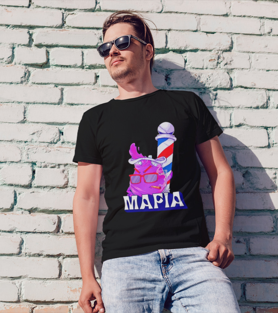 Mafia Purple Barber Pole Cool Aid Playoff Pack T-Shirt