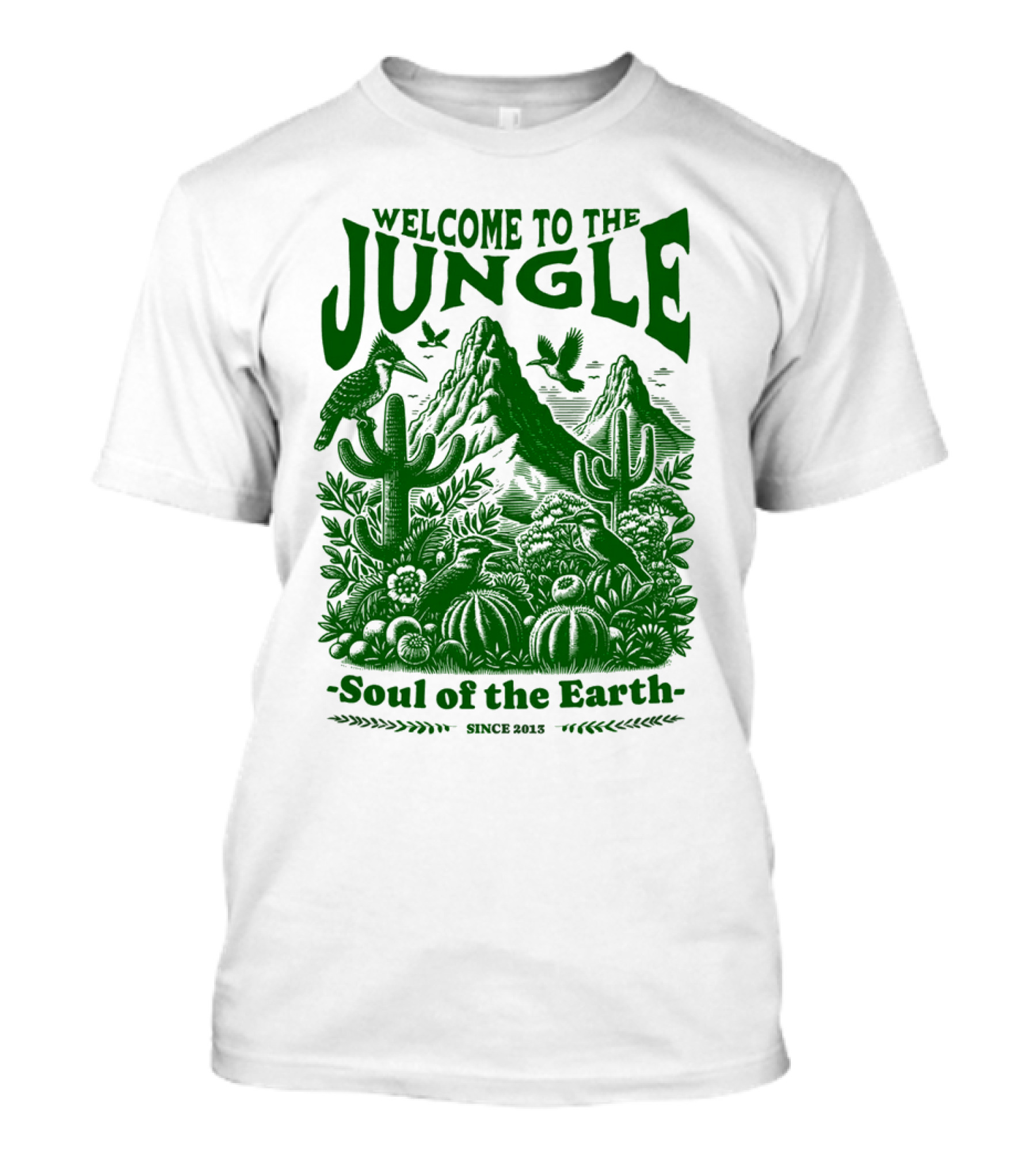 Welcome To The Jungle Soul Of The Earth Since 1987 T-Shirt