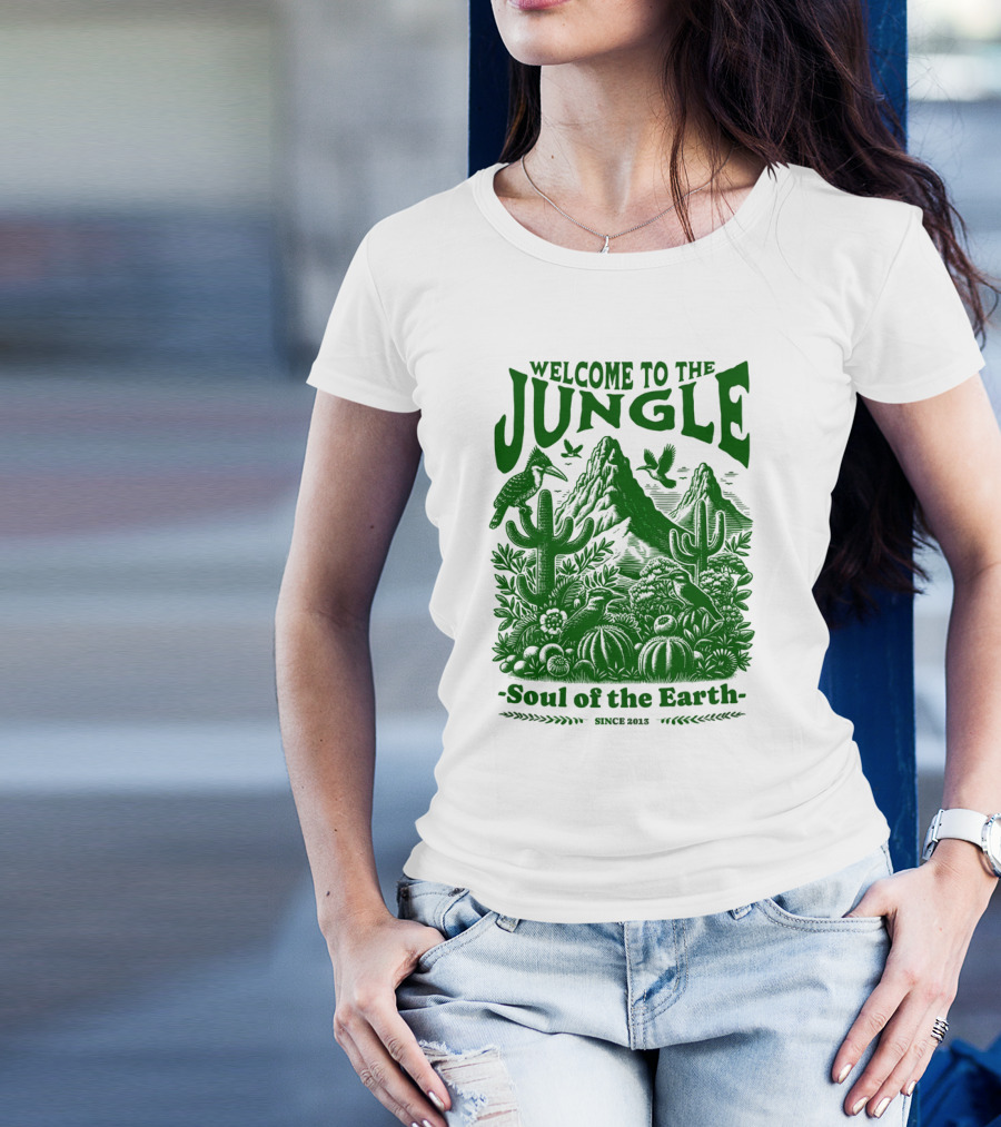 Welcome To The Jungle Soul Of The Earth Since 1987 T-Shirt