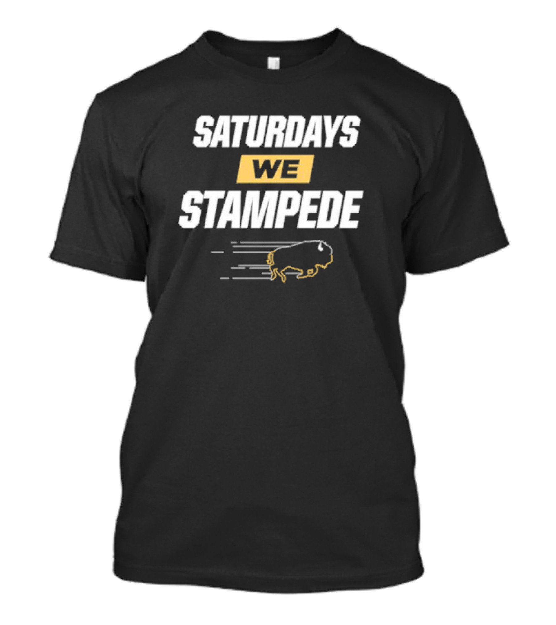 Colorado Buffaloes Saturdays We Stampede T-Shirt