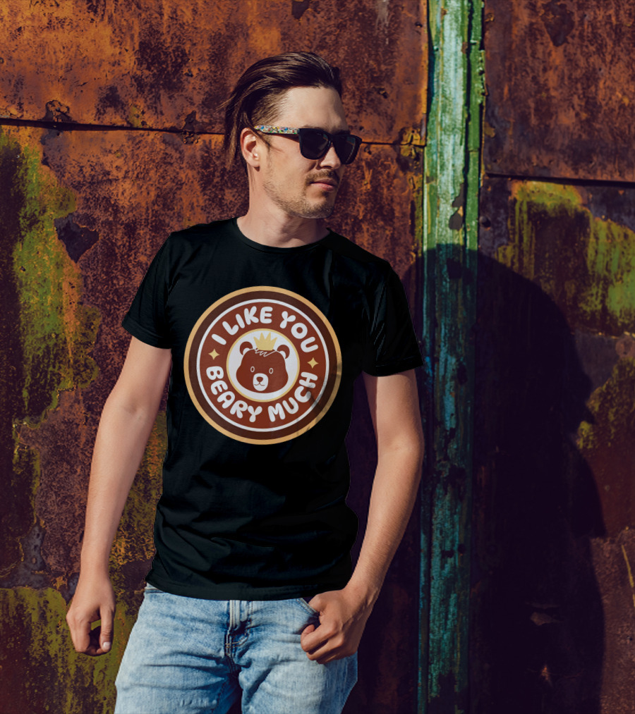 I Like You Beary Much Kittl AI T-Shirt