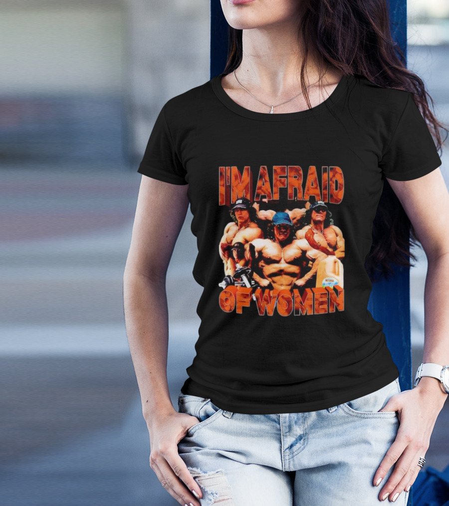 Sam Sulek I'm Afraid Of Women Bodybuilding Milk Jug Lifting T-Shirt