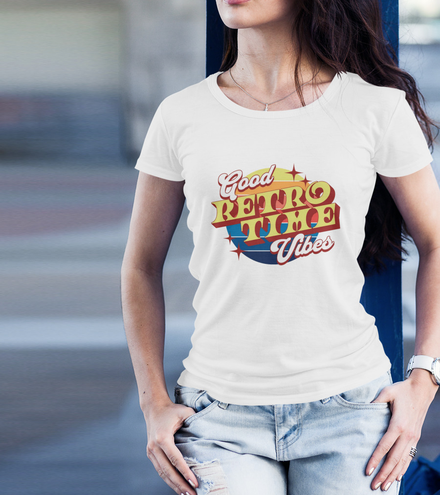 Good Retro Time Vibes T-Shirt