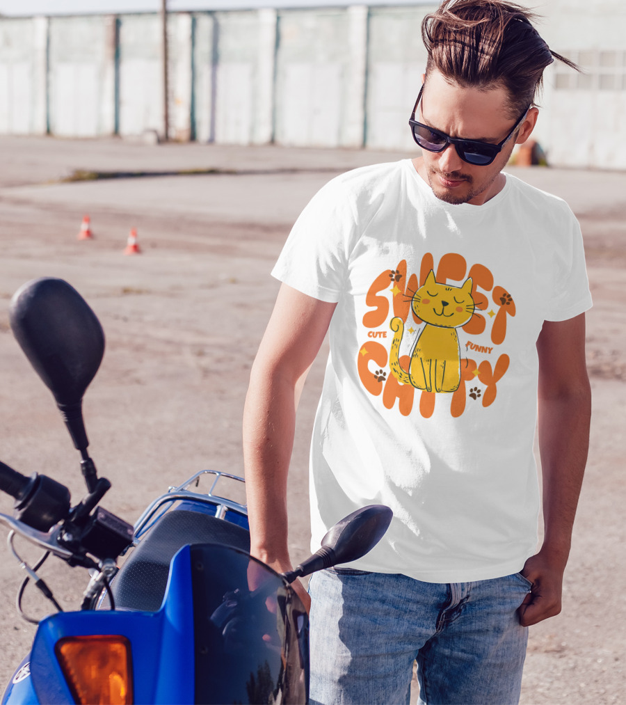 Sweet Cat Cute Funny T-Shirt