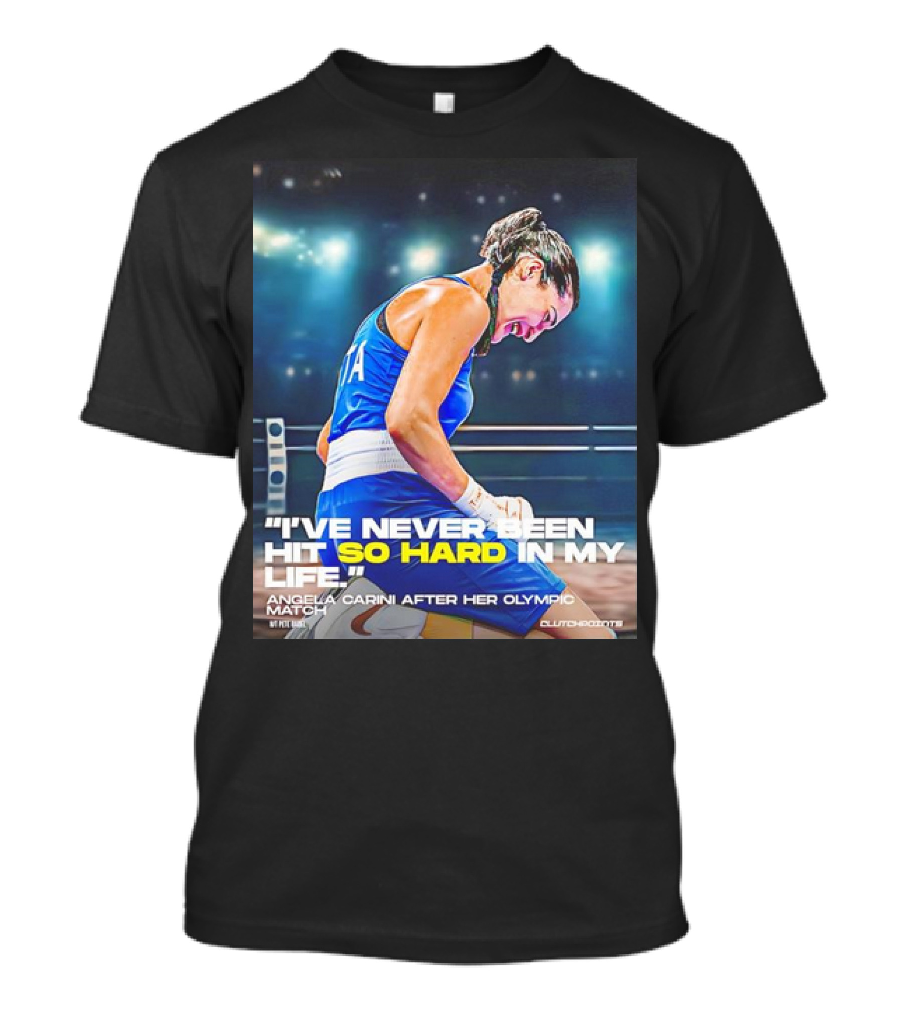 I've Never Been Hit So Hard In My Life Angela Carini After Her Olympic Match T-Shirt