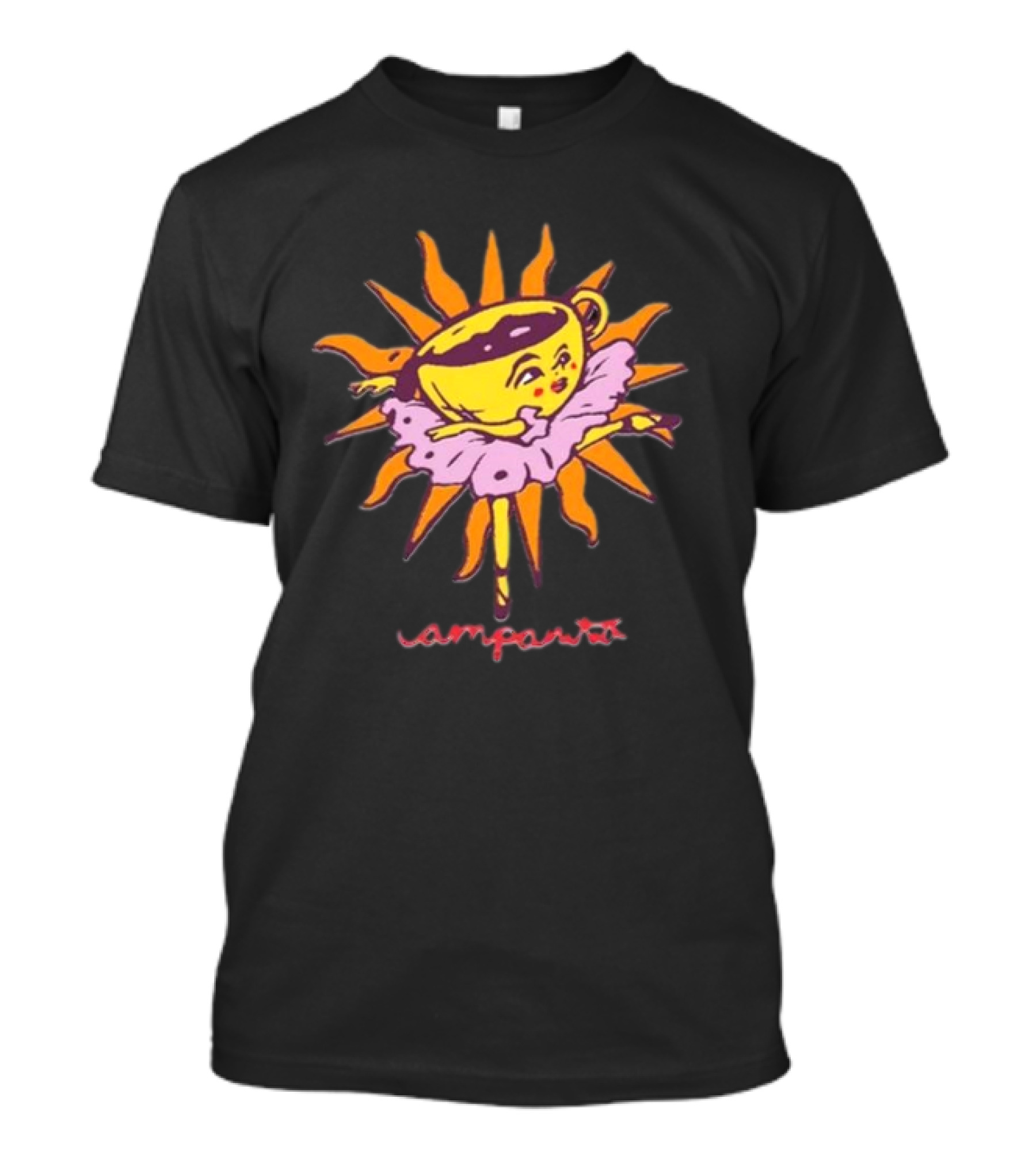 Campanita 2024 Summer Salt Tealerina Sunburst T-Shirt