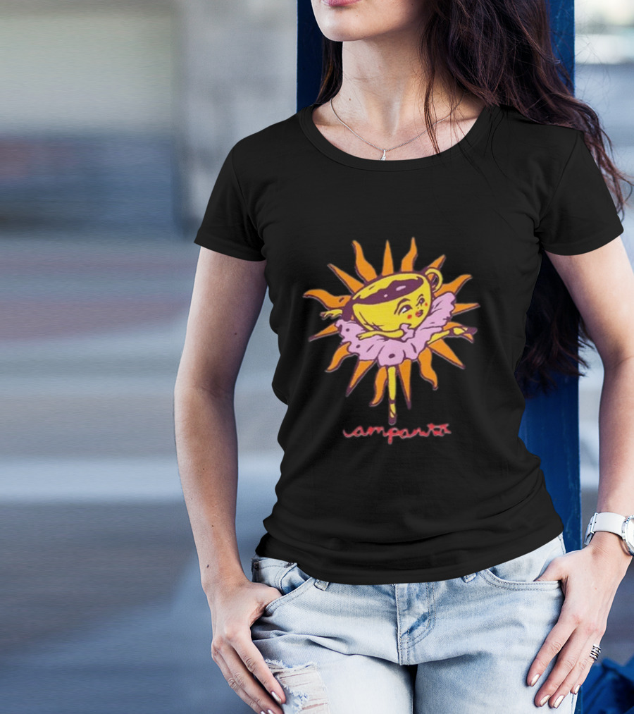 Campanita 2024 Summer Salt Tealerina Sunburst T-Shirt