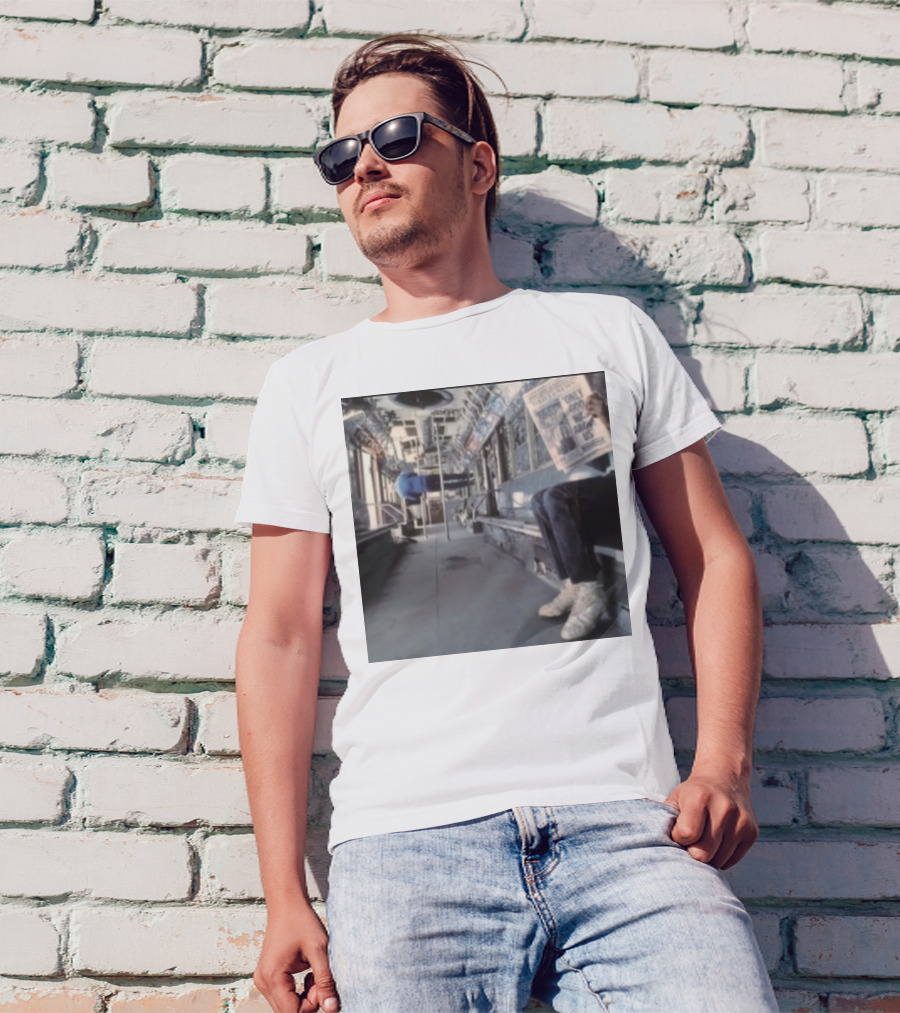 Vampire Weekend Ogwau Album Cover 2024 Subway Scene Newspaper Only God Above Us T-Shirt