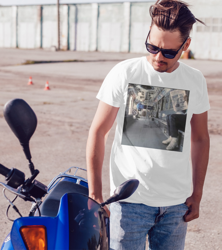 Vampire Weekend Ogwau Album Cover 2024 Subway Scene Newspaper Only God Above Us T-Shirt