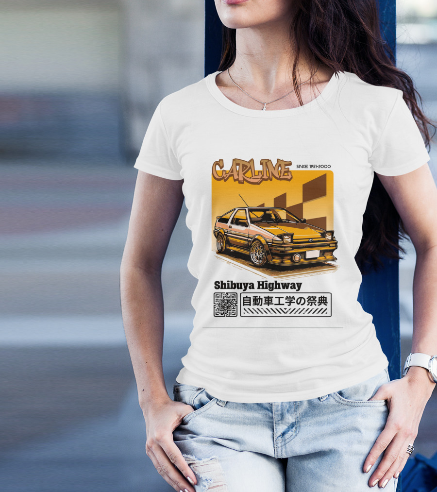 Carline Shibuya Highway Since 1951-2000 T-Shirt