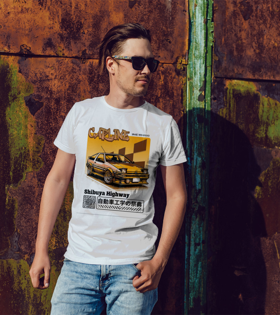 Carline Shibuya Highway Since 1951-2000 T-Shirt