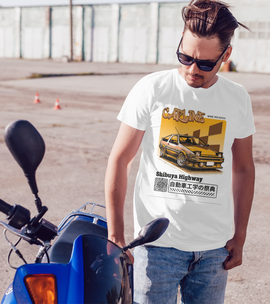 Carline Shibuya Highway Since 1951-2000 T-Shirt