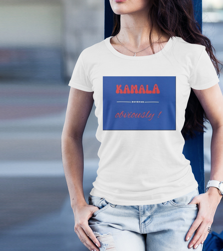 Kamala Obviously Election T-Shirt
