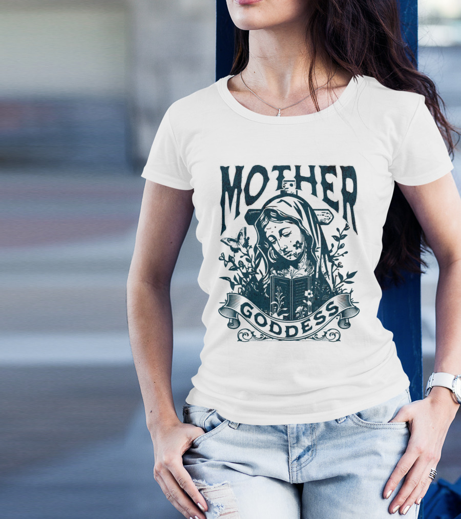 Mother Goddess Jesus God Divine Christ Love T-Shirt