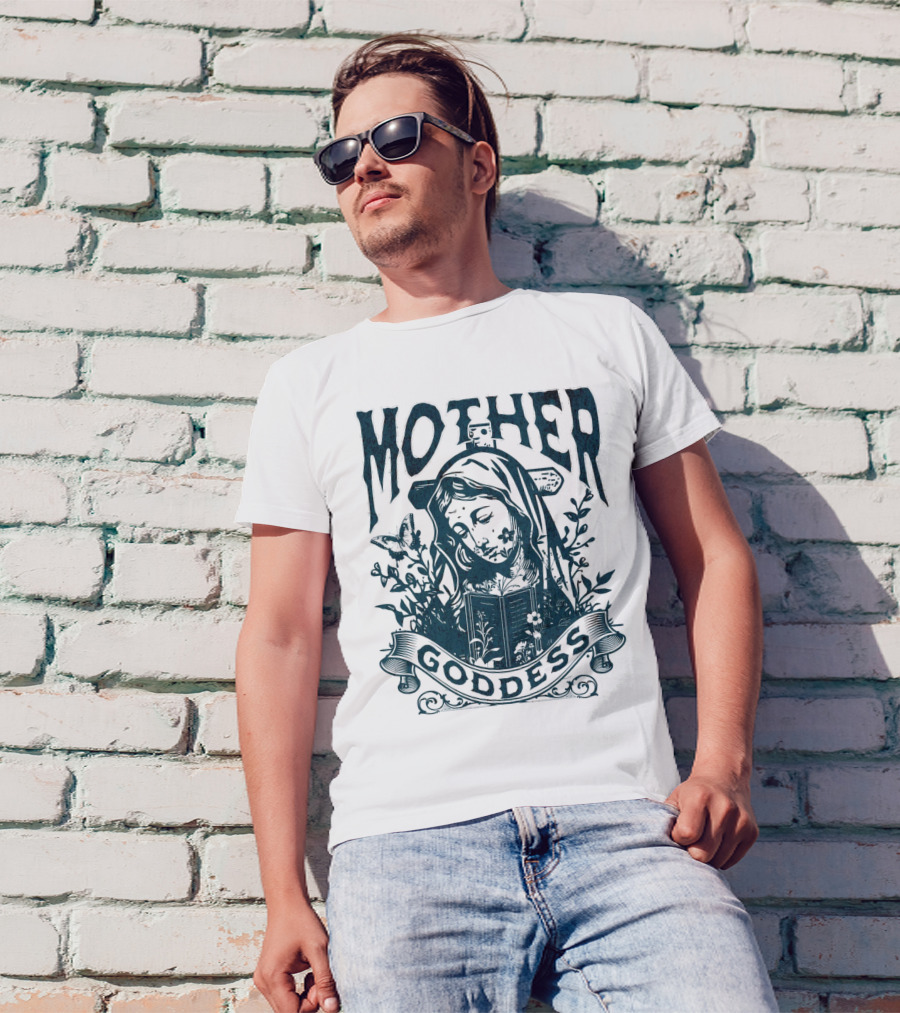 Mother Goddess Jesus God Divine Christ Love T-Shirt
