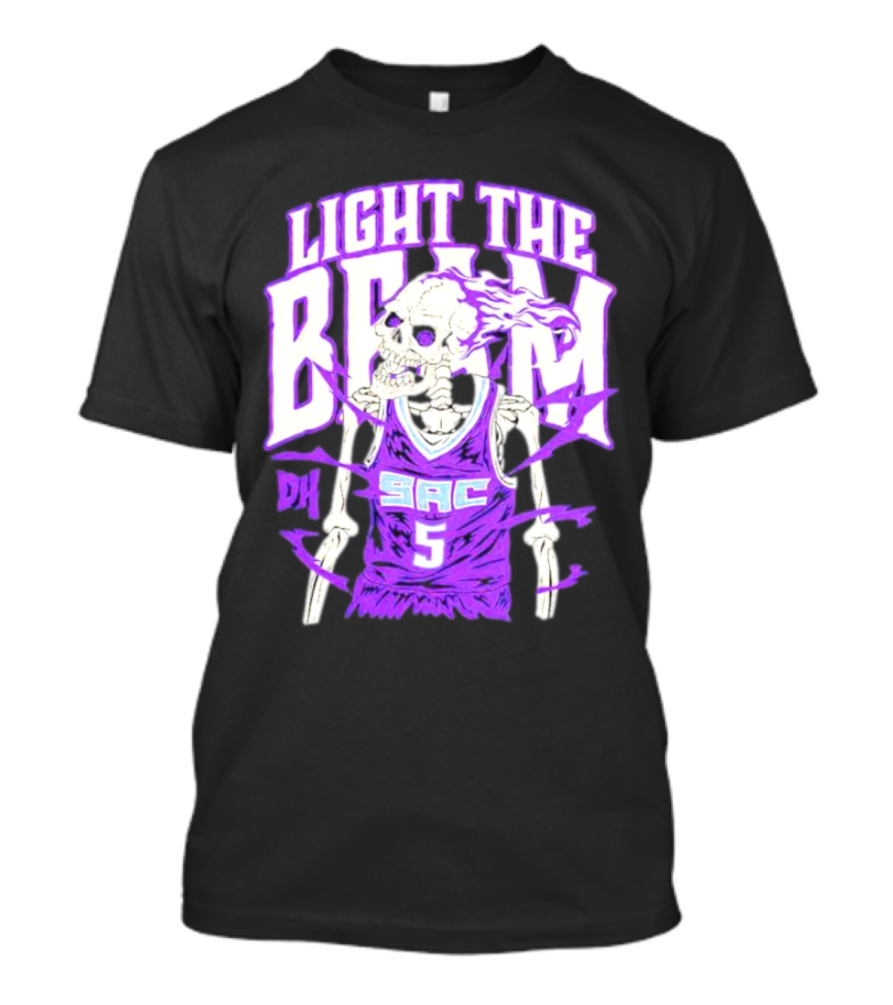 Light The Beam DH SAC 5 Skeleton Kings T-Shirt