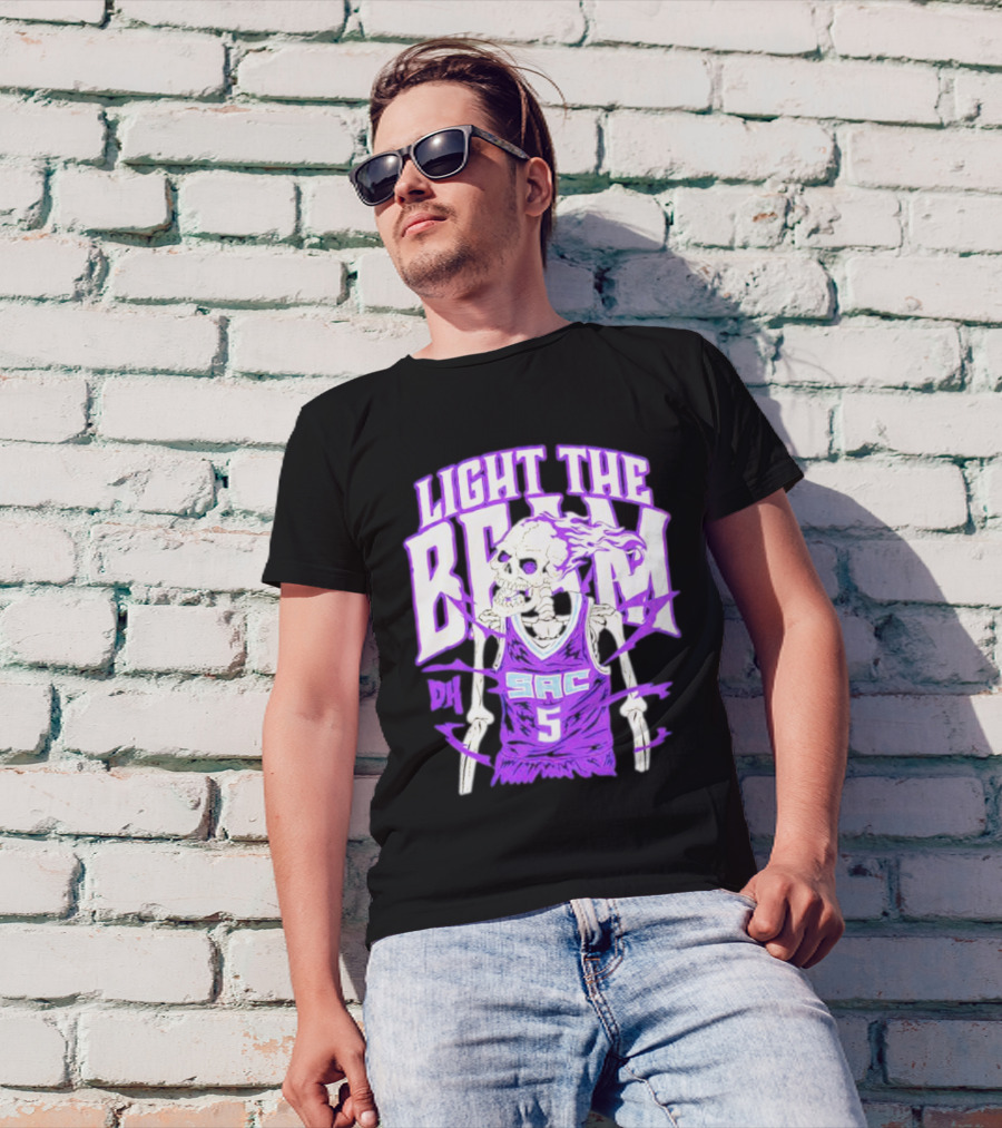 Light The Beam DH SAC 5 Skeleton Kings T-Shirt