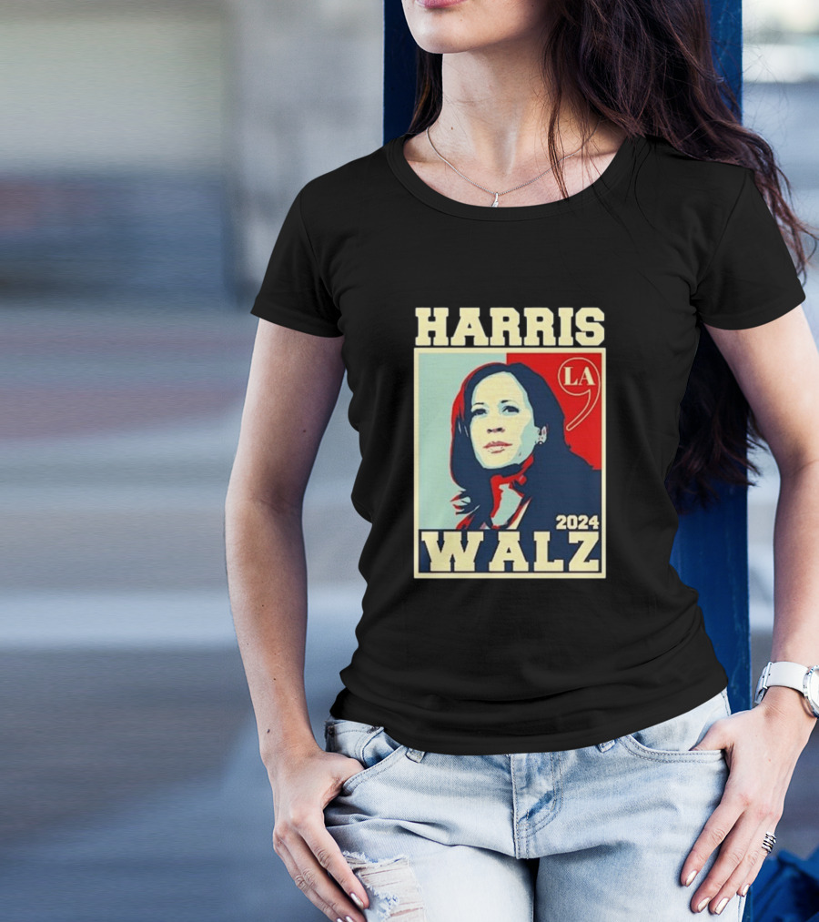 Harris Walz 2024 LA 9 Vintage T-Shirt