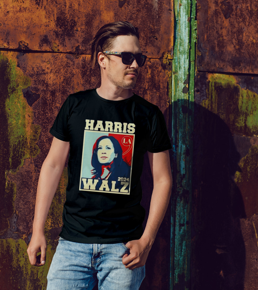 Harris Walz 2024 LA 9 Vintage T-Shirt