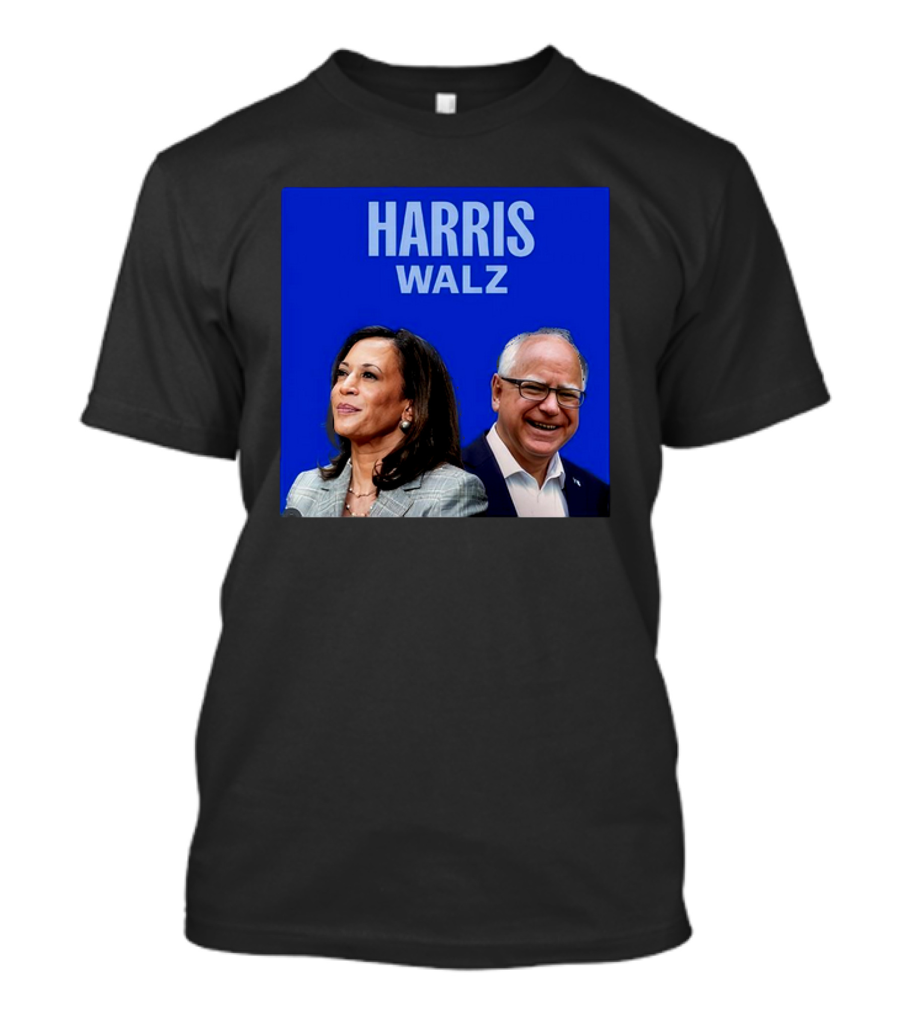 Harris Walz 2024 One Team Duo T-Shirt