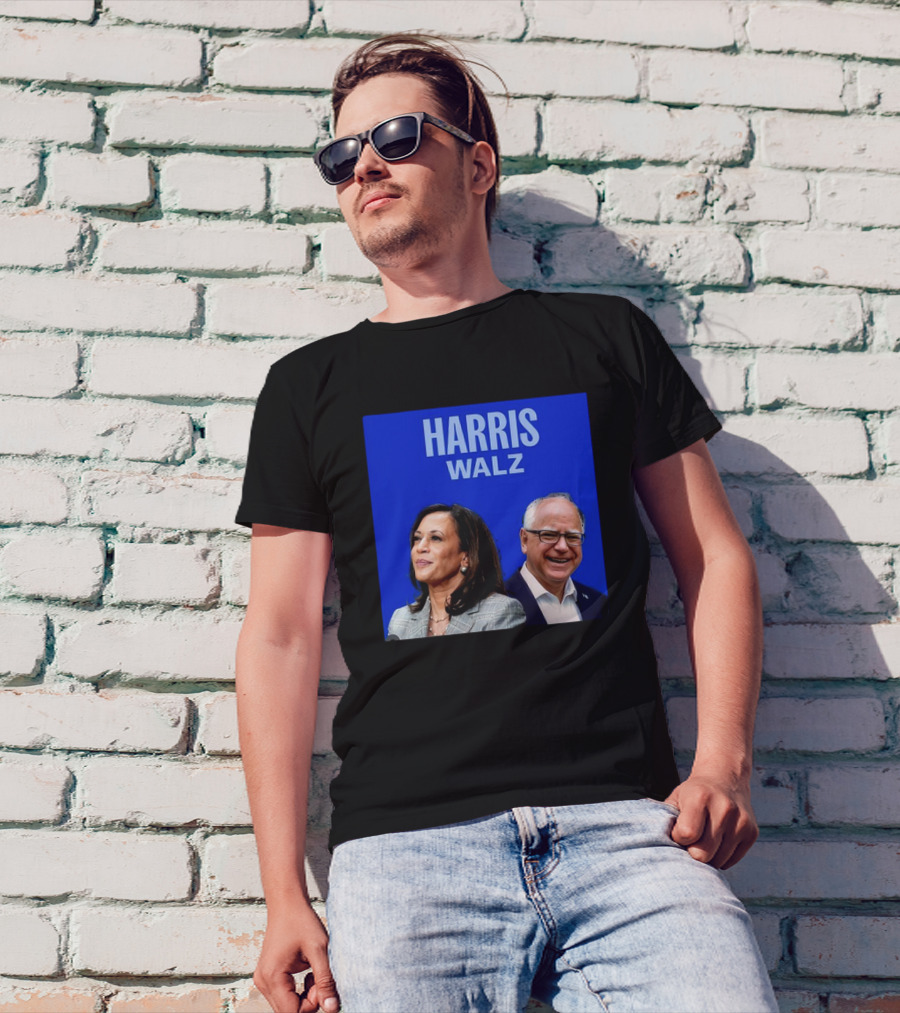 Harris Walz 2024 One Team Duo T-Shirt