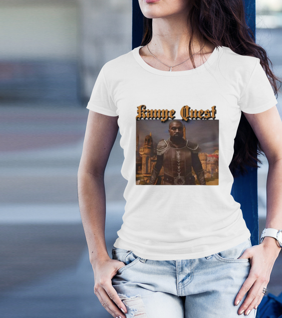 Kanye Quest Medieval Adventure Cleric In Armor T-Shirt