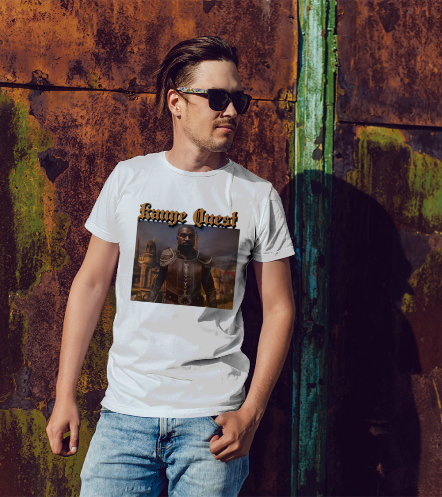 Kanye Quest Medieval Adventure Cleric In Armor T-Shirt