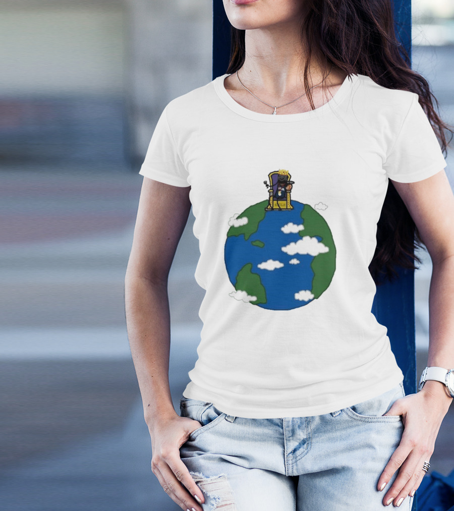King Of The World James Throne On Earth T-Shirt
