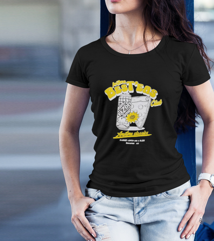 Arizona Best’eas Club Anytime Classics Pizza CLASSIC LUNCH And A SLICE Brooklyn NY T-Shirt