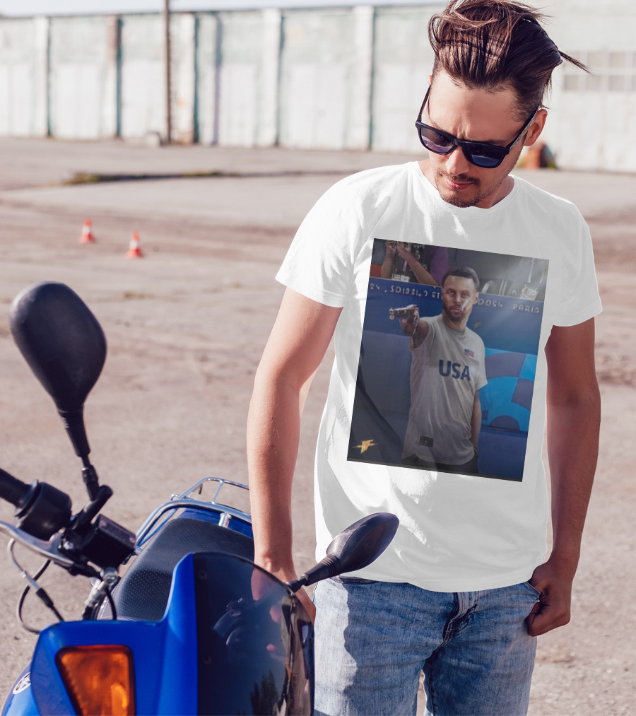 Stephen Curry USA Olympic Shooters Shoot T-Shirt