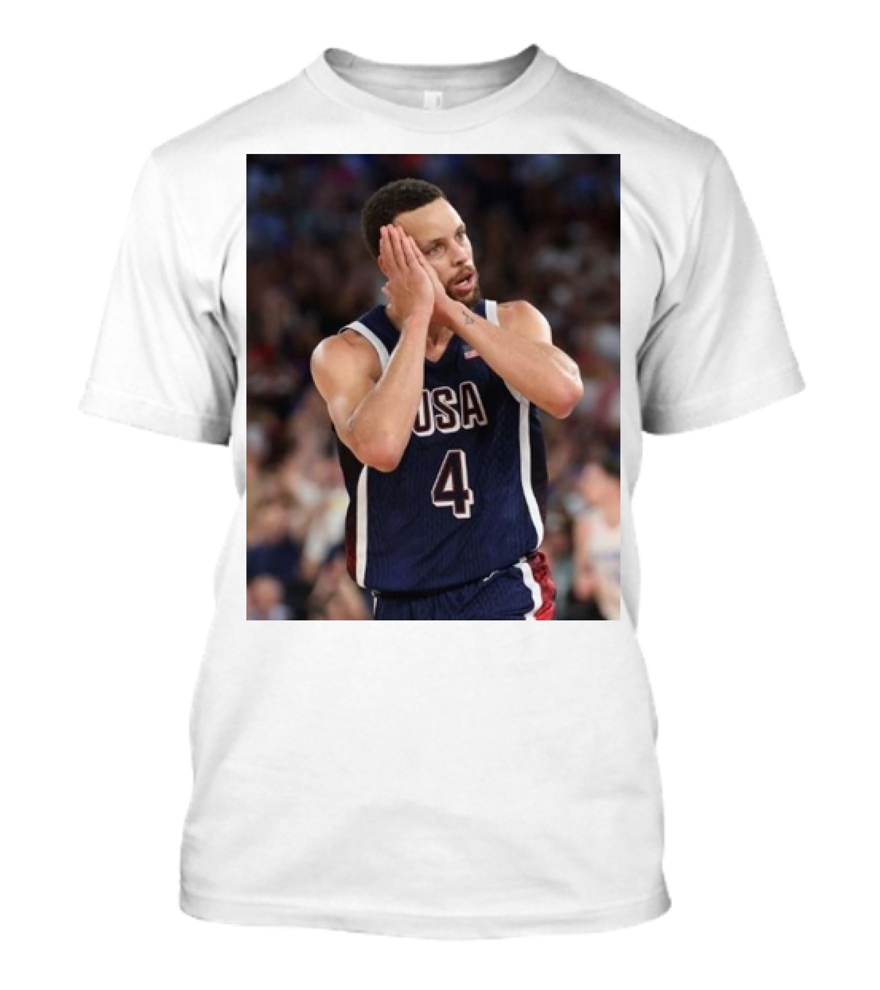 Stephen Curry USA Basketball Night Night Take Home The Gold Olympic Paris T-Shirt