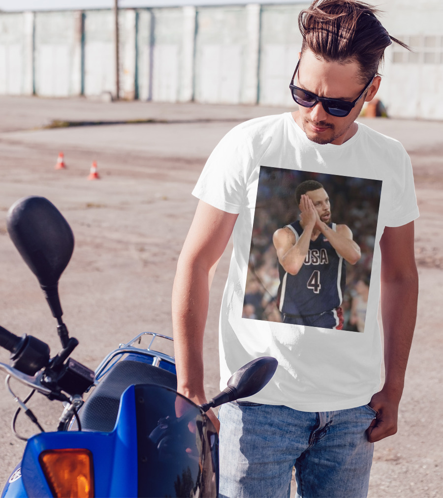 Stephen Curry USA Basketball Night Night Take Home The Gold Olympic Paris T-Shirt