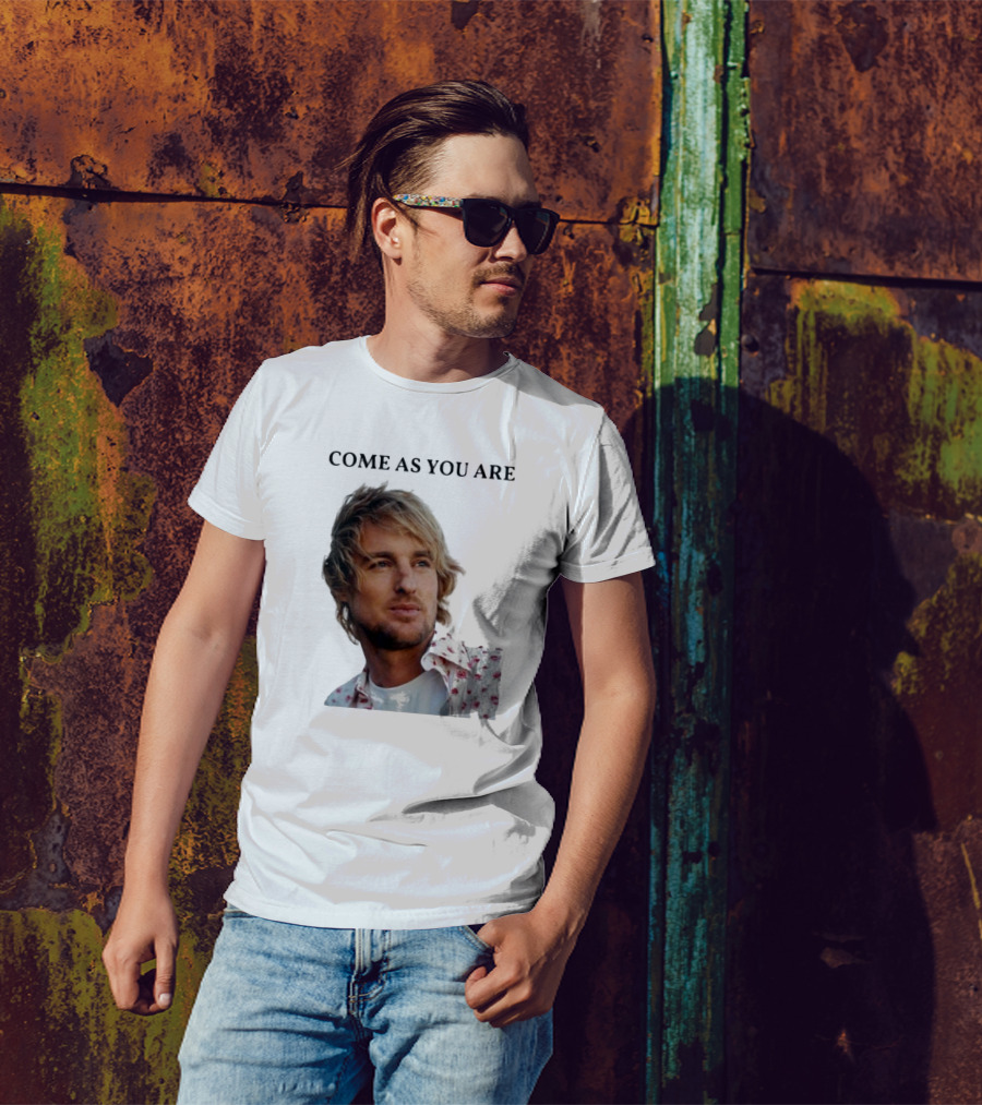 Come As You Are Owen Wilson Nirvana T-Shirt
