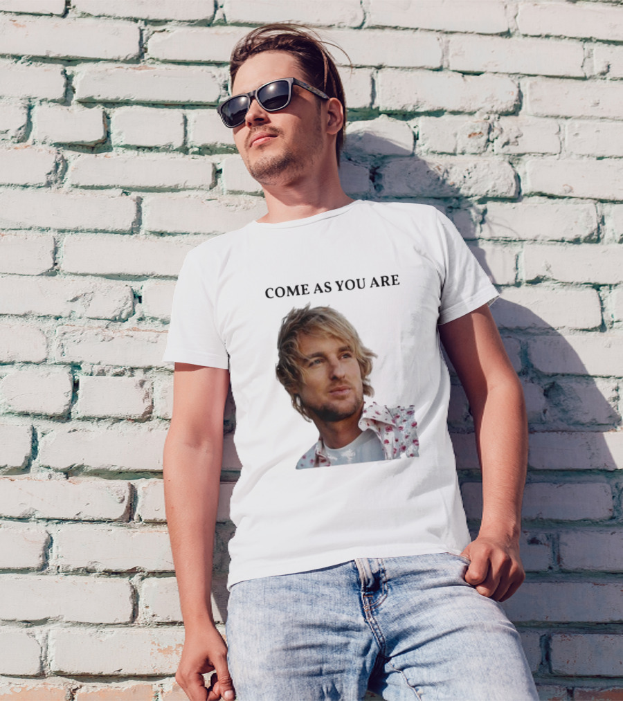 Come As You Are Owen Wilson Nirvana T-Shirt