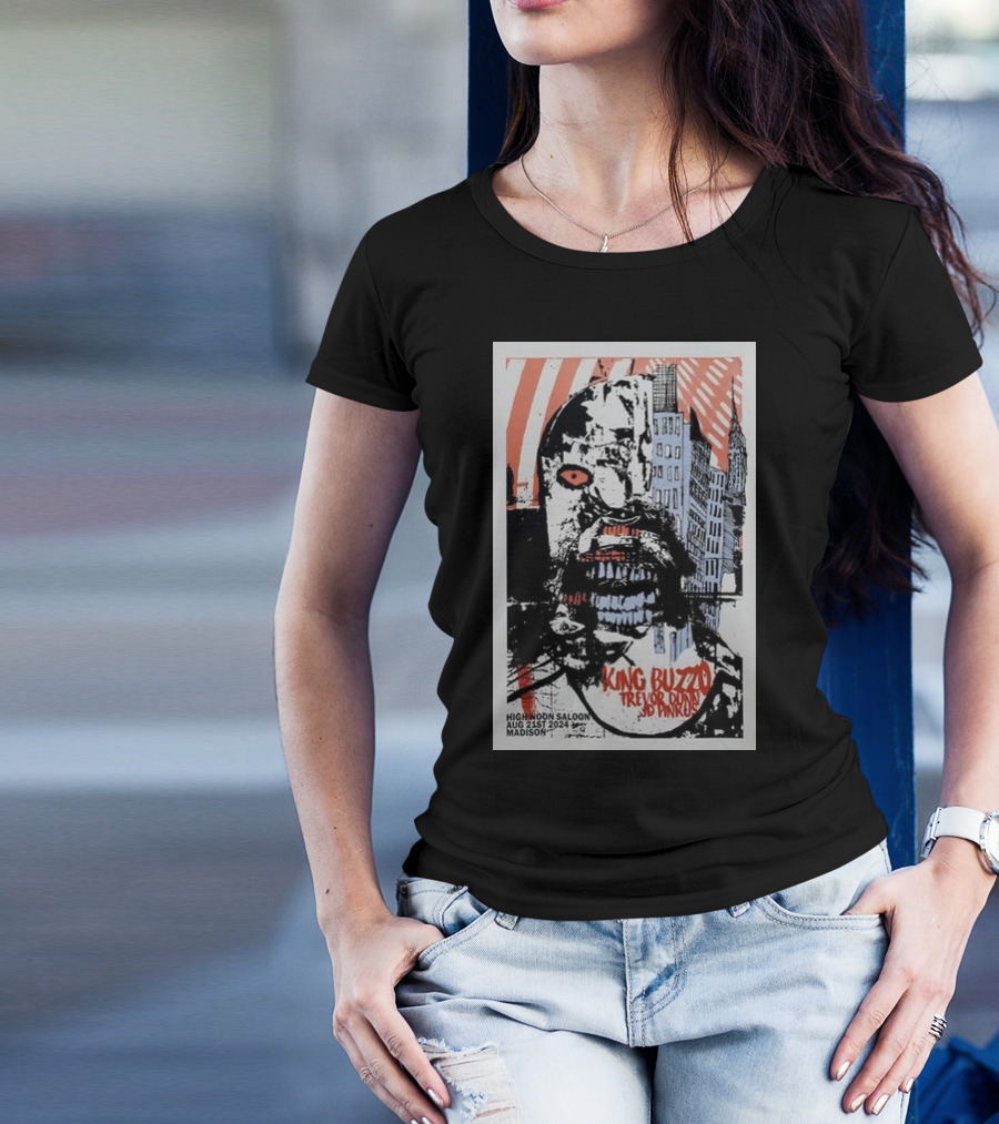 King Buzzo Trevor Dunn JD Pinkus Live At High Noon Saloon Madison August 21 2024 Urban T-Shirt