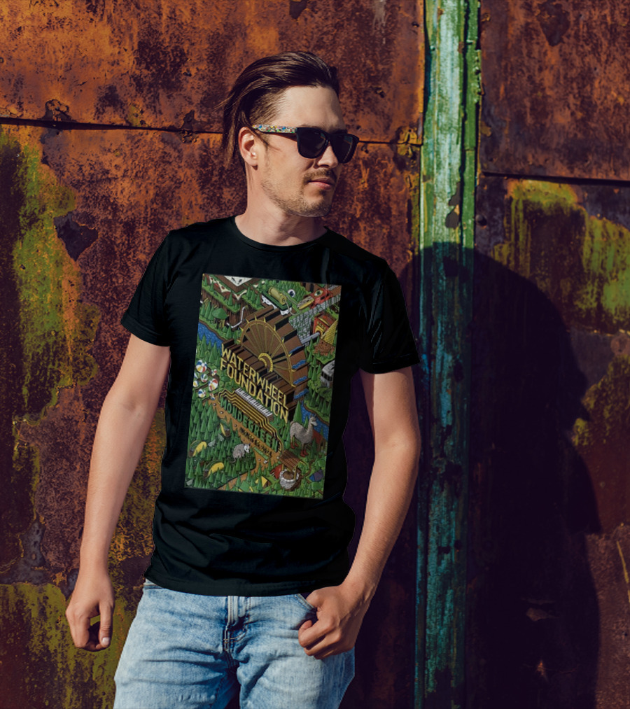 Waterwheel Foundation Mondegreen August 15-18 2024 The Woodlands Dover DE T-Shirt