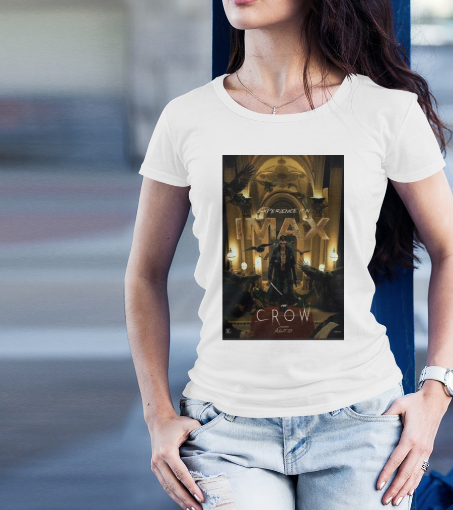 IMAX Experience The Crow True Love Never Dies Starring Bill Skarsgard In Theaters August 23rd T-Shirt