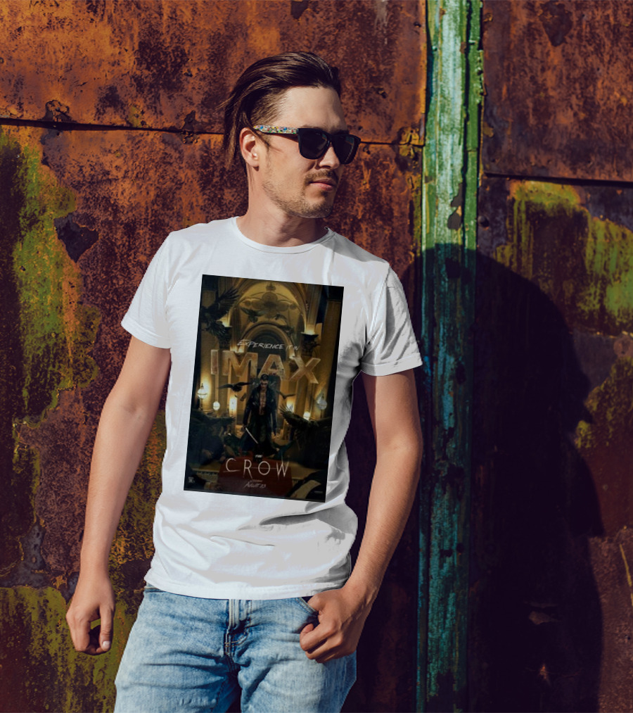IMAX Experience The Crow True Love Never Dies Starring Bill Skarsgard In Theaters August 23rd T-Shirt